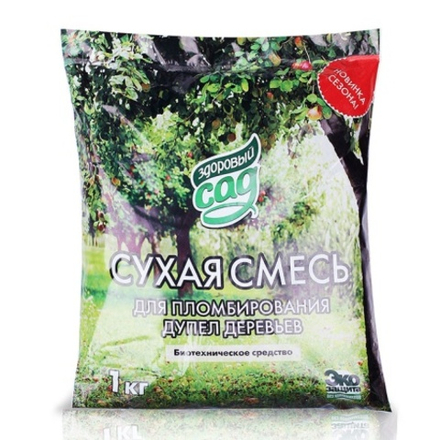 Смесь сухая для пломбирования дупел деревьев 1кг