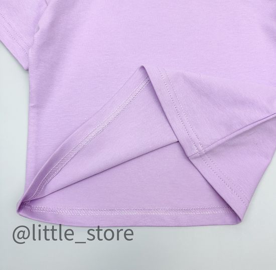 Футболка хлопковая "Bright" Лаванда