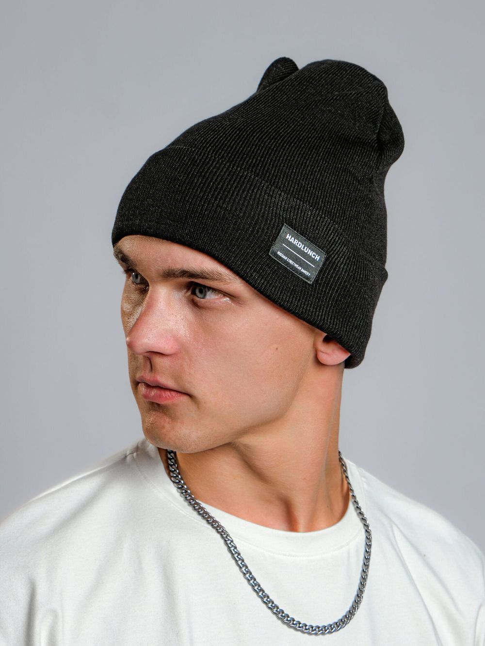 Шапка Hardlunch Beanie classic черная