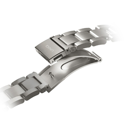 Ремешок Uniq OSTA Steel Strap для Apple Watch 49-46-45-44 мм, серебристый