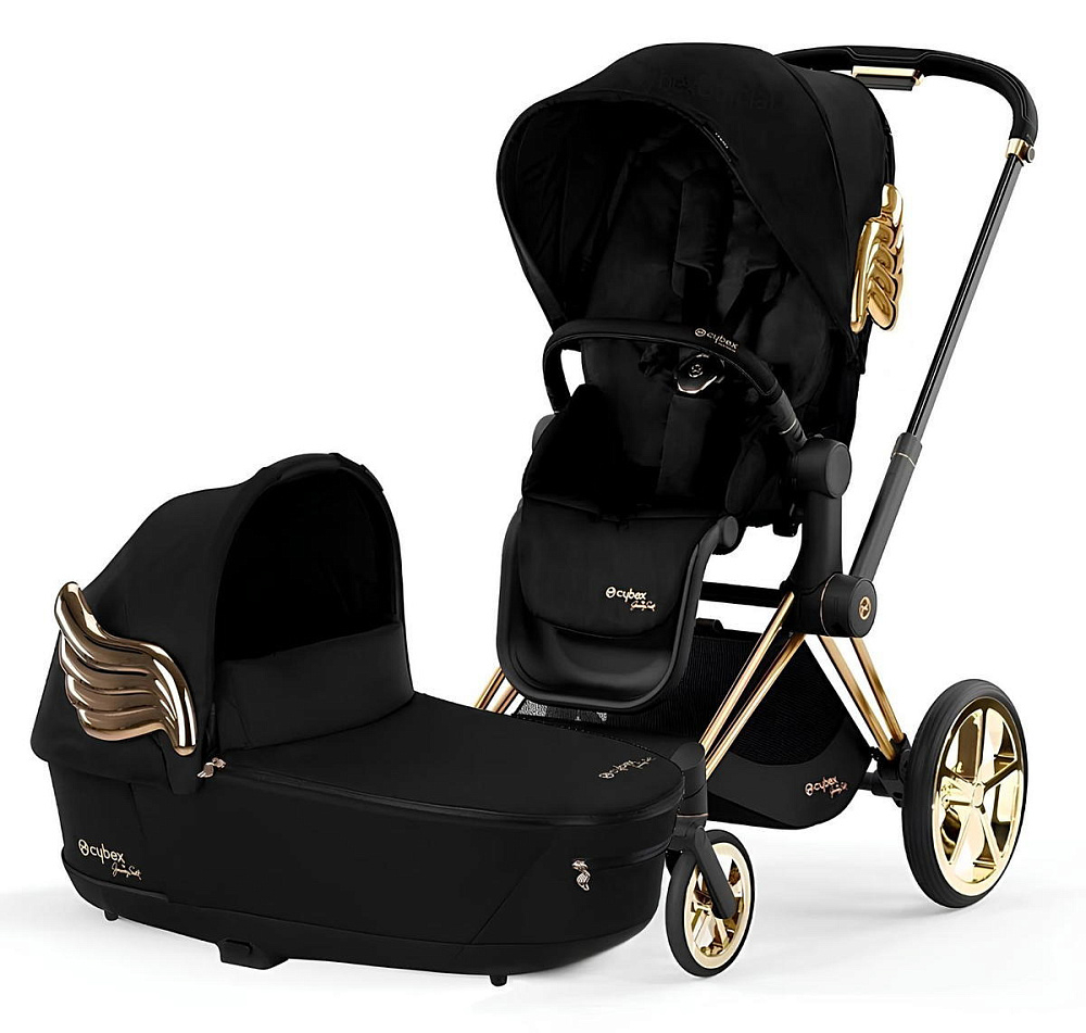 Коляска 2 в 1 Cybex Priam IV Jeremy Scott Wings