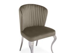 Стул на металлокаркасе Edwin light beige / steel