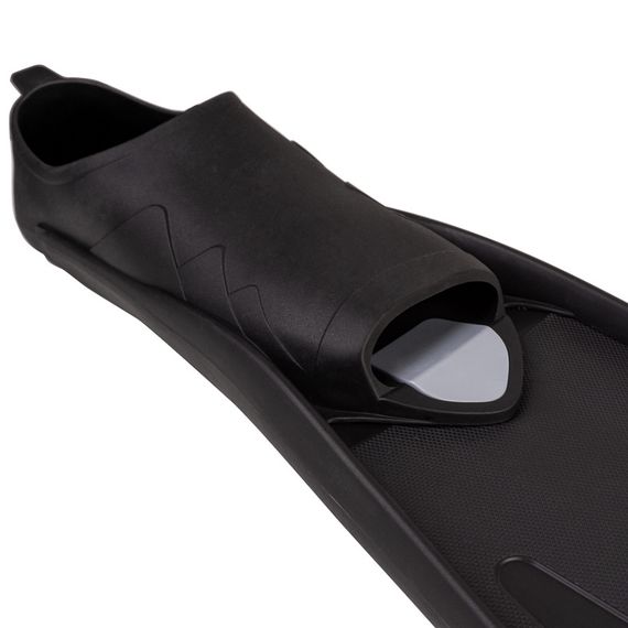 Ласты Scorpena F1 Short черные с черными калошами