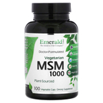 Emerald Laboratories, МСМ 1000, 100 растительных капсул (1000 мг в капсуле)