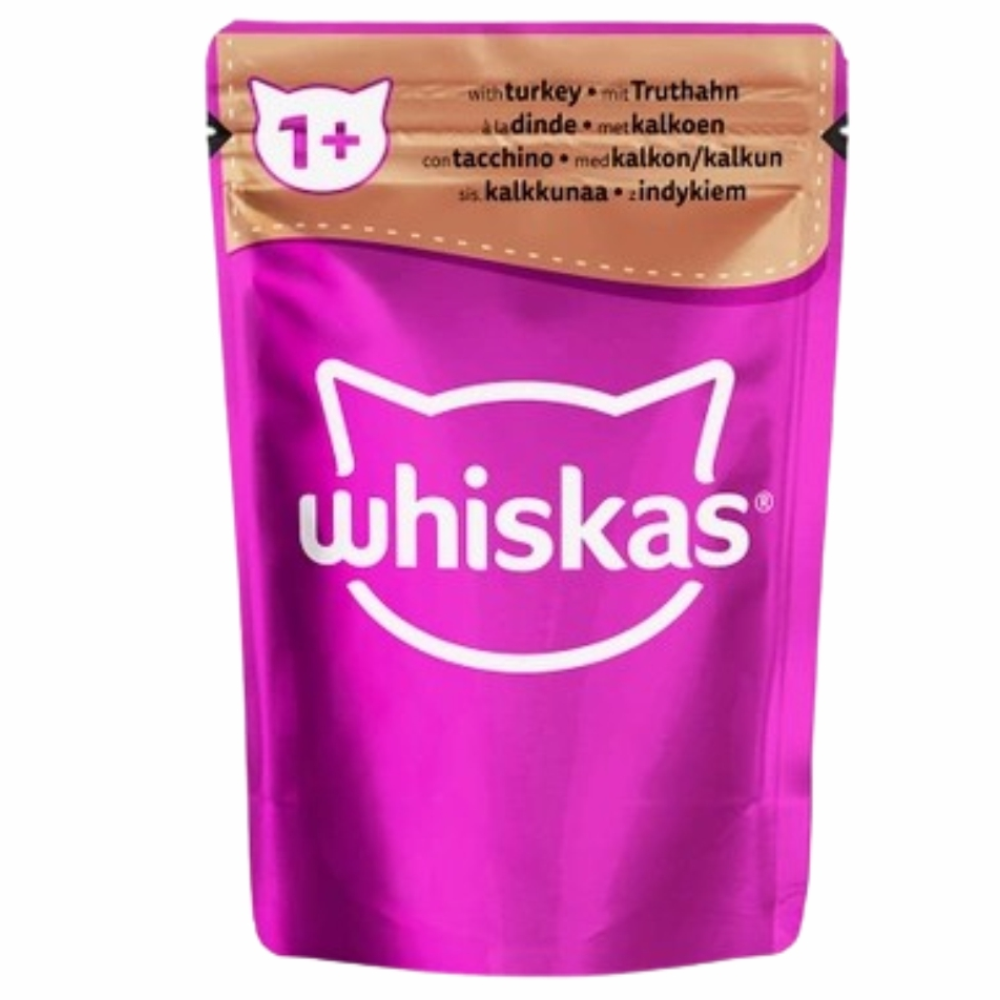 Влажный корм Whiskas для кошек рагу с говядиной 85 гр