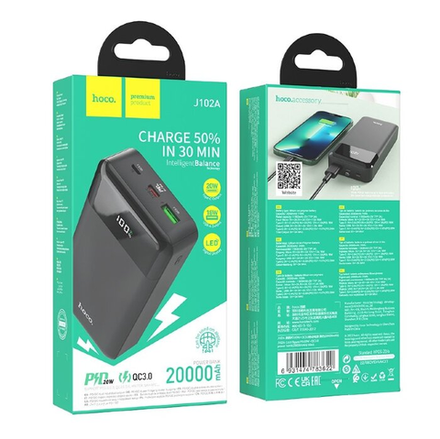 J102A Cool figure PD20W+QC3.0 power bank(20000mAh)