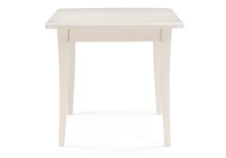 Деревянный стол Цизеан 100(132)х79х75 слоновая кость