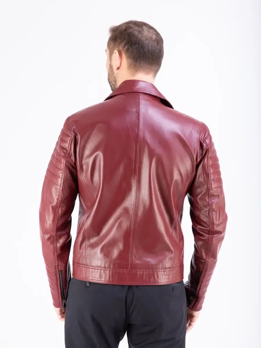 Косуха мужская, куртка мужская кожаная