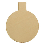 Подложка для пирожного с держателем d8 золото см