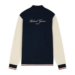 Мужская теннисная кофта Roland Garros Teddy Heritage - navy blue