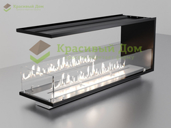 Торцевой биокамин 1400