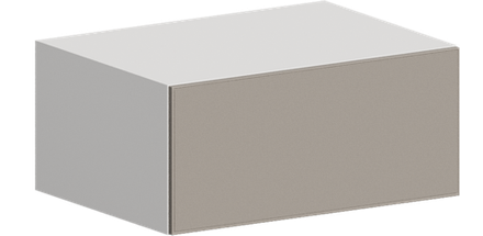 Кухня Модуль ШВГ 810 Белый / Грей Софт