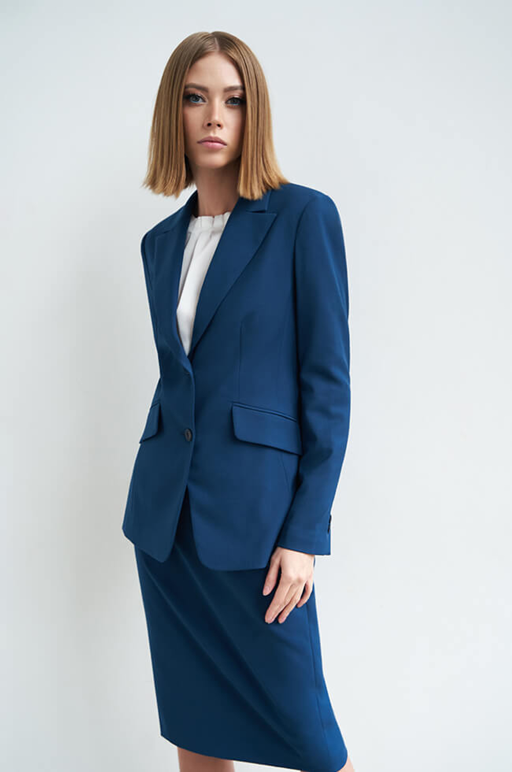 1813 Жакет женский (морская волна)