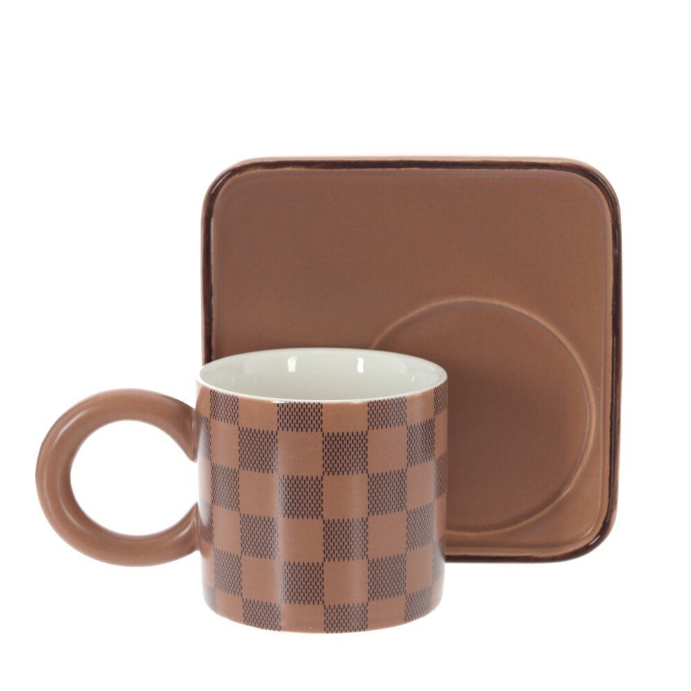 GAEM Кружка с блюдцем, 260 мл, L14 W14 H8,5 см, 3в.