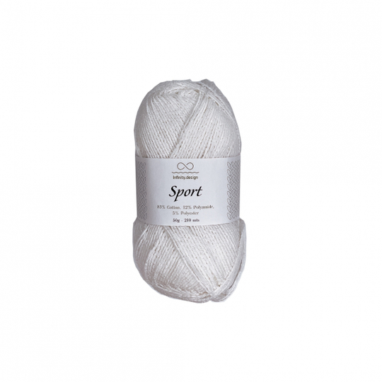 Пряжа Infinity Sport (1001/Белый)