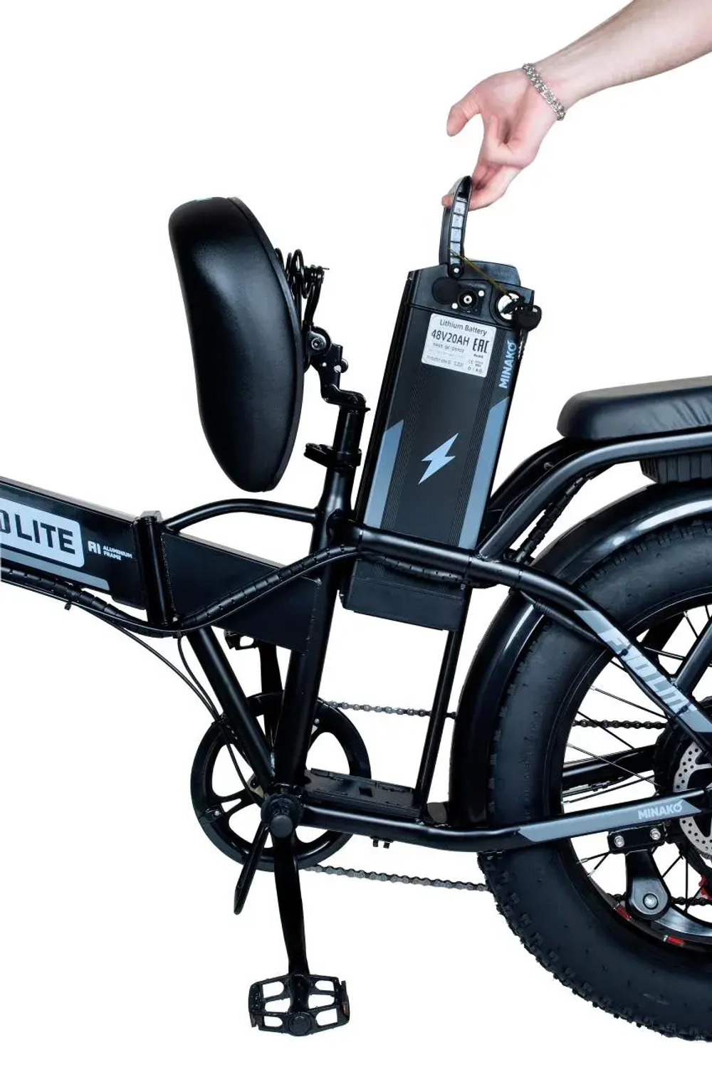 Электровелосипед Minako F10 Lite