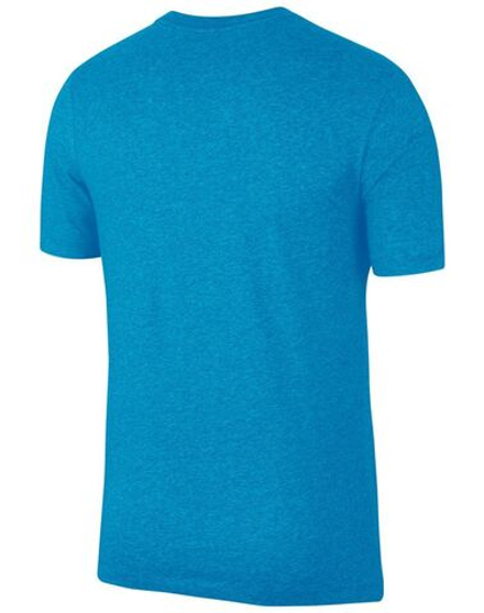 Мужская теннисная футболка Nike Solid Dri-Fit Crew - laser blue/black
