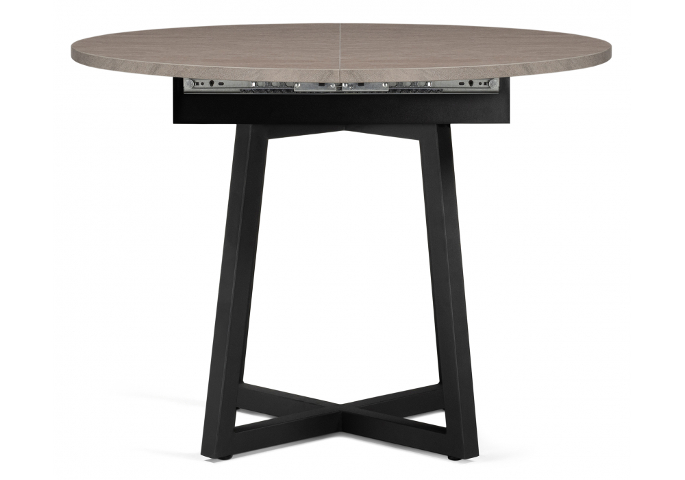 Стол деревянный Woodville Регна черный, бежевый