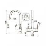 Кухонный смеситель Omoikiri Akita