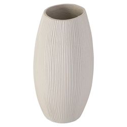 Ваза для цветов Melanis, 30 см, белая