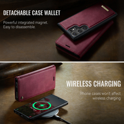 Чехол-кошелек CaseMe 2 in 1 MagSafe Samsung Galaxy S23 Ultra