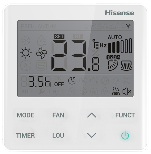 Hisense HEAVY DC Inverter AUD-60UX4SHH4/AUW-60U6SP1