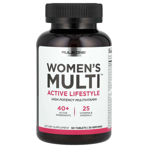 Rule One Proteins, Women's Multi ™, для активного образа жизни, 60 таблеток