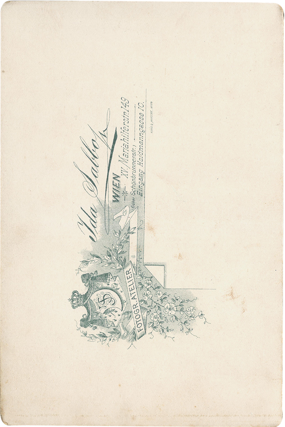 Серия студийных фотопортретов. Австро-Венгерская Империя. Конец XIX – начало XX века.