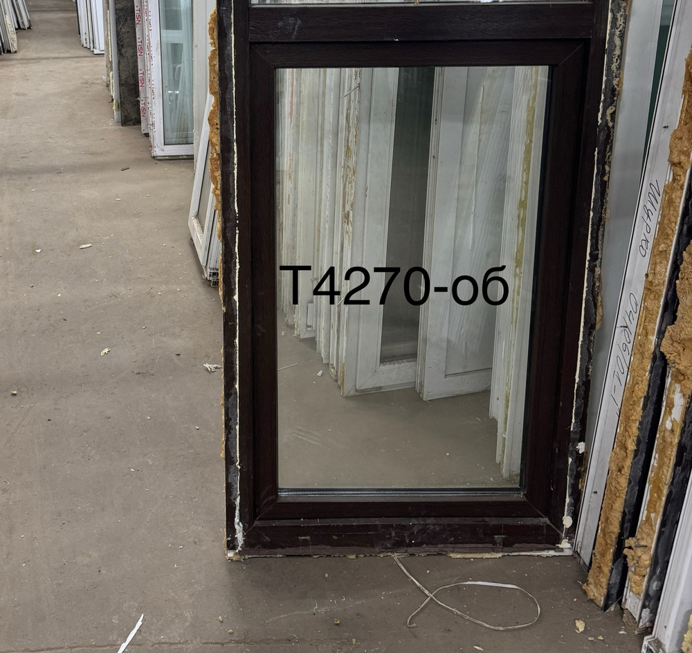 Б/У Окно Пластиковое 131(в) х 85(ш)