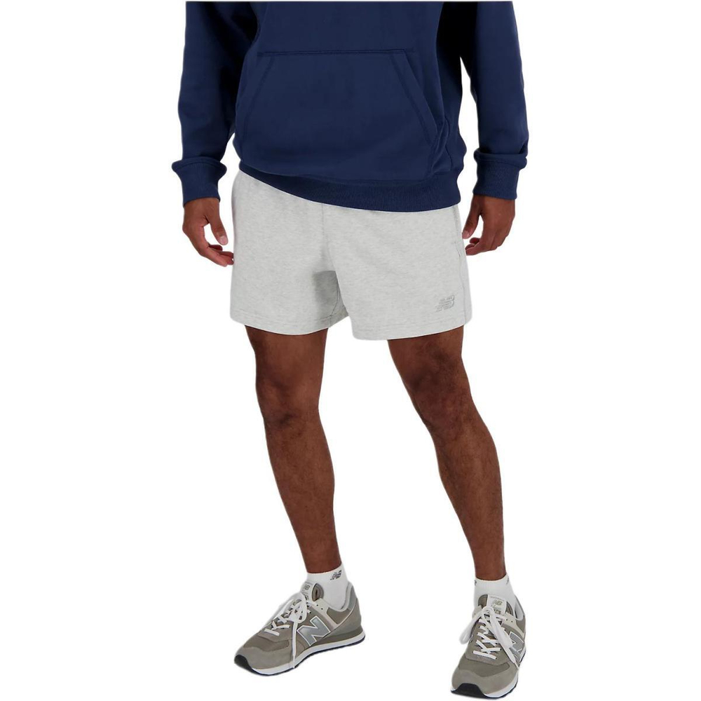 Шорты New Balance Athletics French Terry Short 5 Logo, MS41511-AHH