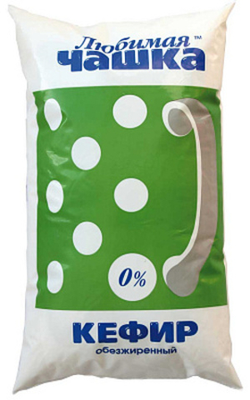 Кефир Любимая чашка 0% 0,9