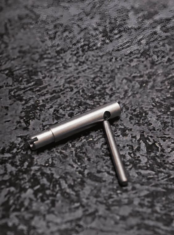 Тактический нож фронтально выкидной автоматический Microtech Красный