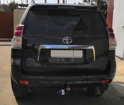 Фаркоп для Toyota Land Cruiser Prado, Lexus GX 2003-2023 Тип шара: A. Нагрузки: 1500/75 кг, TY 42