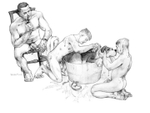 Valentine Hooven - эротическое искусство художника Валентайна Хувена. 18+