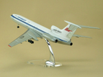 Модель самолета Ту-154М (М1:100, Аэрофлот СССР-85631, шасси)