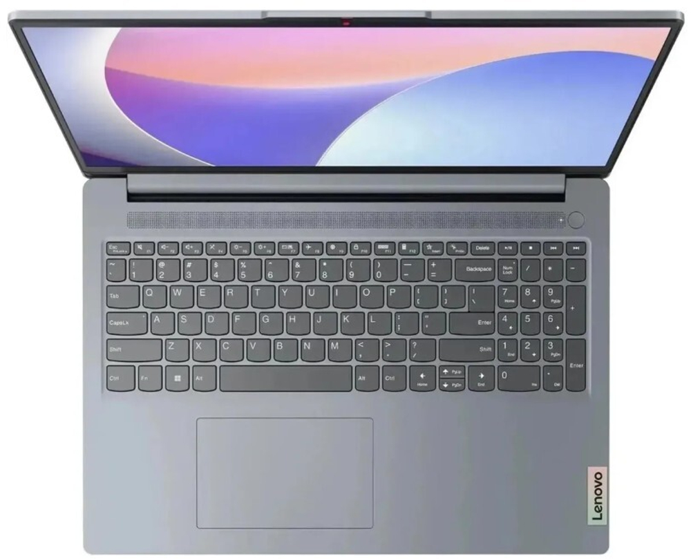 Ноутбук  Lenovo IdeaPad Slim 3 15IRU8 15.6 ", Core i3, 8 Гб RAM, 256 Гб SSD, UHD Graphics, Серый