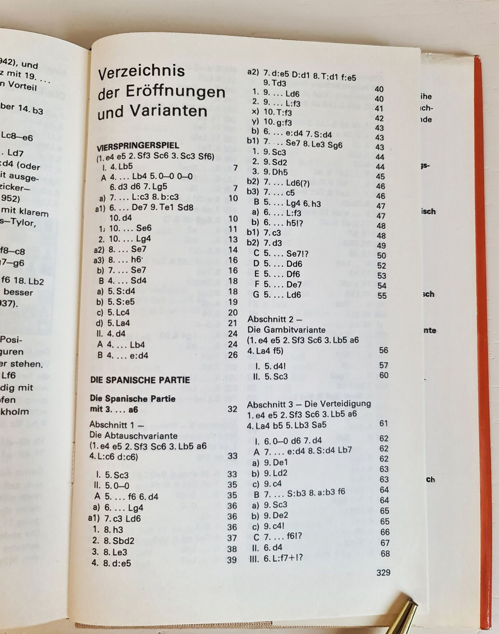 Vierspringer spiel bis Spanisch. Keres P. 1979