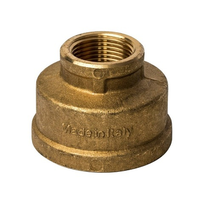 Муфта редукционная STOUT SFT 0005 - 1"1/2 x 3/4" (для стальных труб, латунь без покрытия)