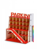 Сборная модель Тутси "Паркинг Автоград" (красный, мебель, дерево), 1-170-2021