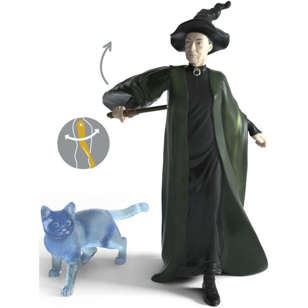Schleich Гарри Поттер - Профессор МакГонагалл и кот-патронус 42682 / артикул   42682  / GTIN 4059433747620
