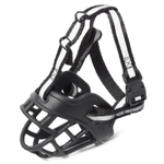 Намордник Triol силиконовый с нейлоновым ремешком №3, 80х50х115 мм