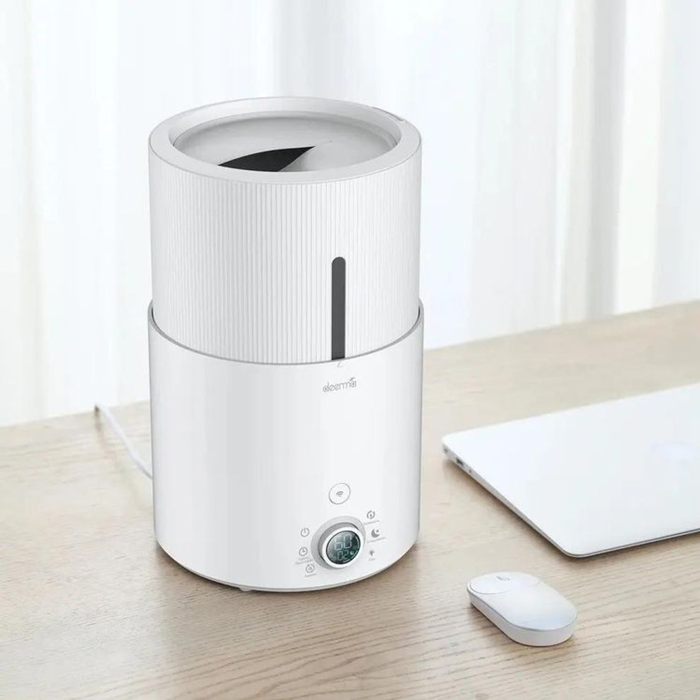 Увлажнитель воздуха ультразвуковой DEERMA DEM-SJS300W,  4.4л,  белый
