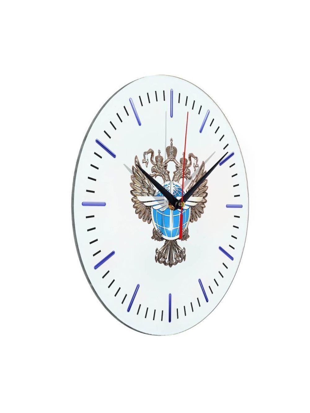 Настенные часы "Эмблема Росавиации 02 52" Декор для дома, подарок