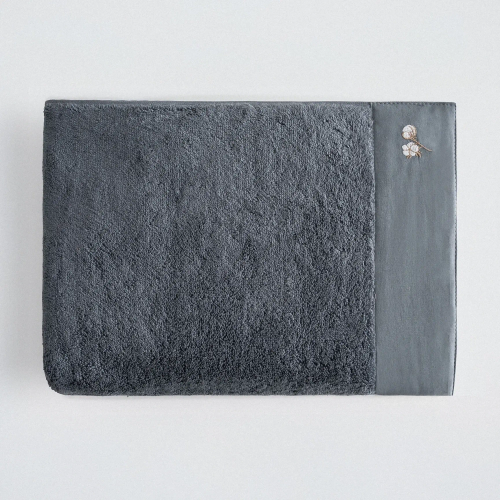 Полотенце из органического хлопка Pure Cotton 80х150 синий