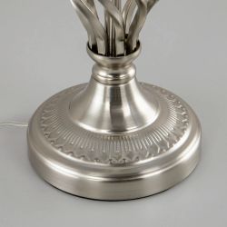 Citilux Вена CL402811 Настольная лампа с абажуром Хром