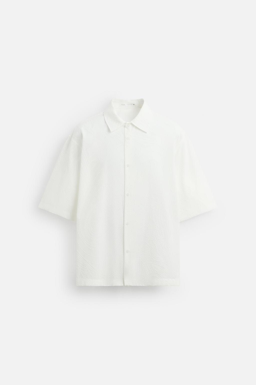Рубашка relaxed fit с текстурой