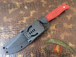 Нож STEELCLAW Базальт красный