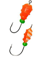 Мормышка фосфорная №07 P, 2 упк по 10 шт 0,14g