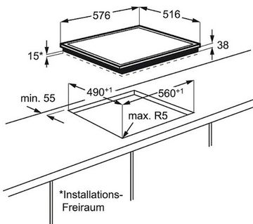 Электрическая варочная панель AEG HK 63402 RXB