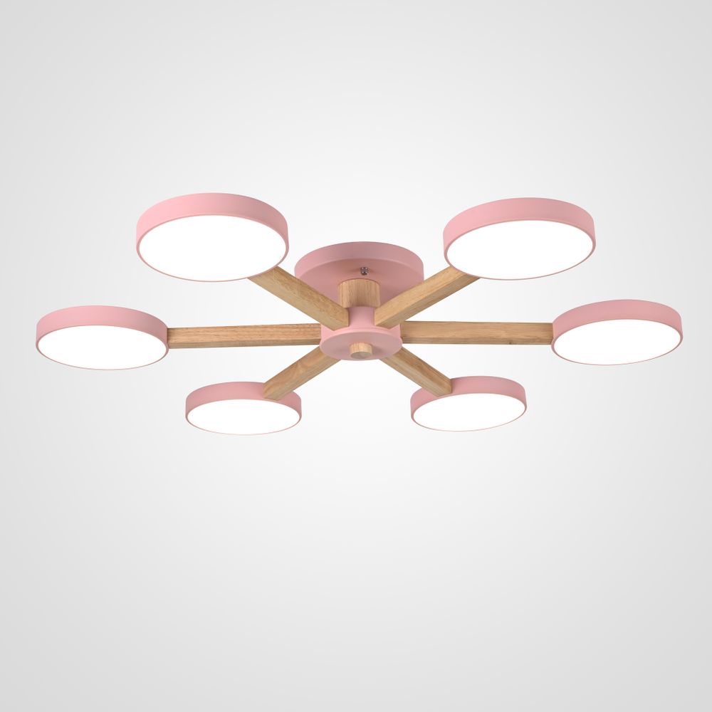 Потолочная Люстра Turna 6 Pink By Imperiumloft